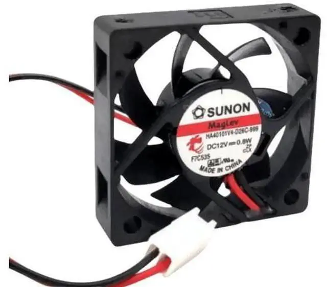 Alt view image 5 of 5 - HA40101V4-D26C-999 MagLev 12V 0.8W 4010 Cooling Fan 40X10MM