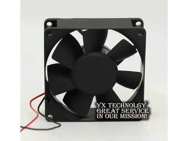 Alt view image 4 of 6 - KD1208PTB1 8025 12V 1.7W 2 wire 8CM double ball fan cooling fan SUNON