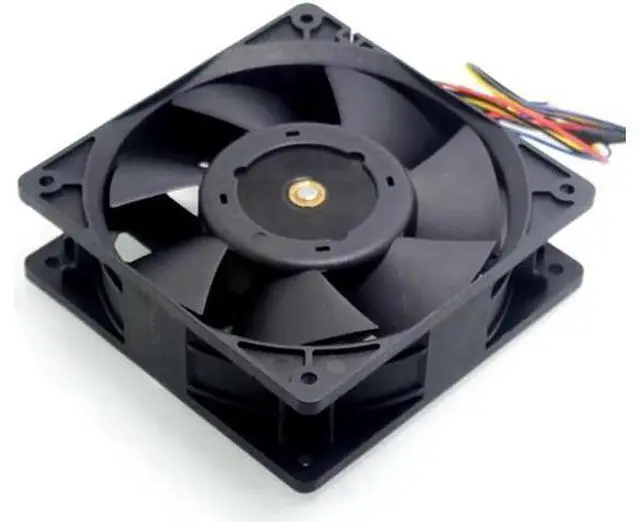 Alt view image 6 of 6 - 1pcs 120*120*38mm PFB1212UHE 12V 4.8A 12038 4 wire double ball crush-fan violence