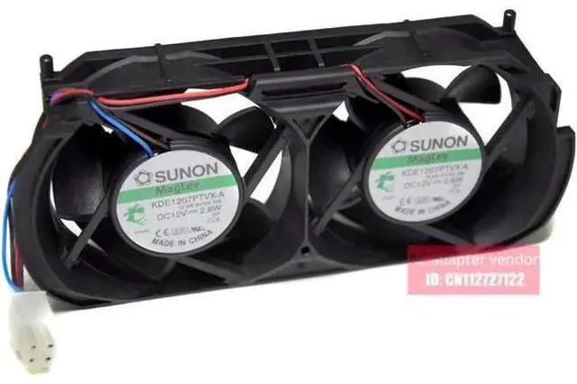 Alt view image 2 of 6 - The new built-in fan FOR XBOX360 thick machine gaming chassis enhanced dual-fan cooling fan