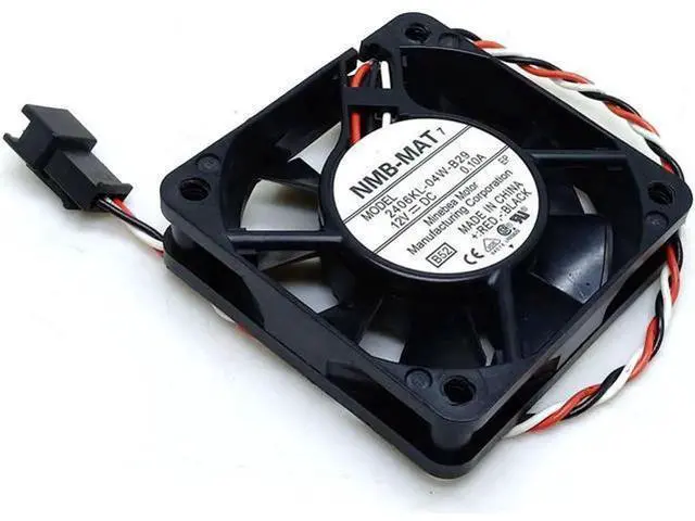 Main image of Projector fan 6015 chassis fan 2406kl-04w-b29 12V Dual Ball Bearing 3300RPM 12.9CFM projector cooling equipment fan 6cm