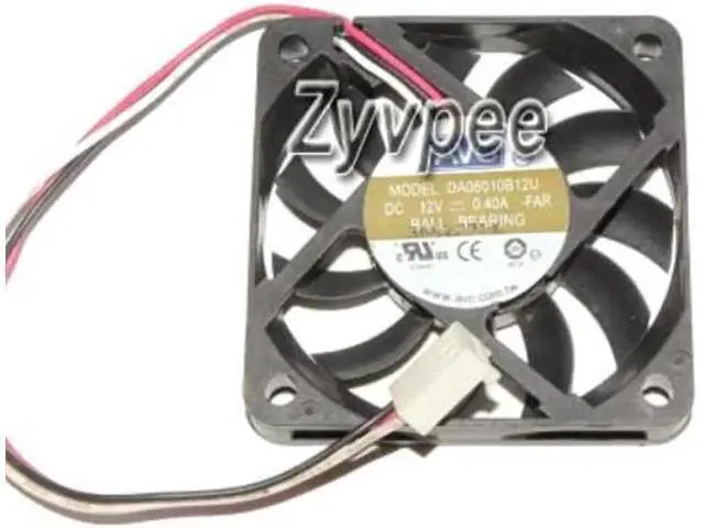 Main image of 6cm DA06010B12U -FAR 12V 60mm 0.4A 3Wire CPU Cooler Cooling Fan 60x60x10mm