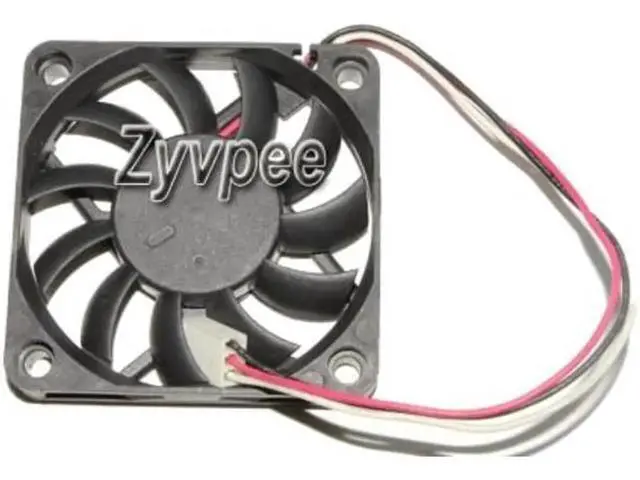 Alt view image 3 of 3 - 6cm DA06010B12U -FAR 12V 60mm 0.4A 3Wire CPU Cooler Cooling Fan 60x60x10mm
