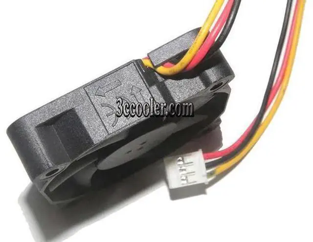 Alt view image 2 of 3 - HA40101V4-D13U-C99 12V 0.8W 3Wire 4cm PLC IPC Cooler Cooling Fan 40x10mm