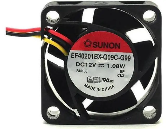 Alt view image 2 of 5 - 1pcs For 4CM EF40201BX-Q09C-G99 fan 12V 1.08W 4020 cooling fan