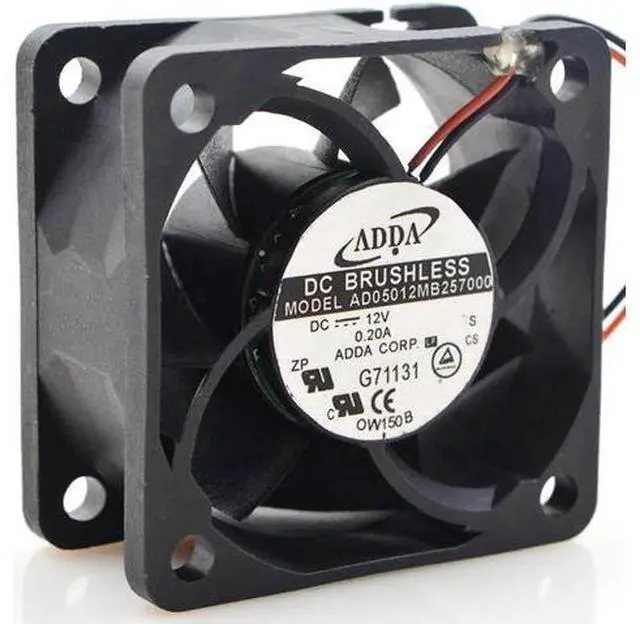 Main image of 1pcs AD05012MB257000 high air volume fan 12V 5025 5CM 0.20A Dual ball bearing cooling fan