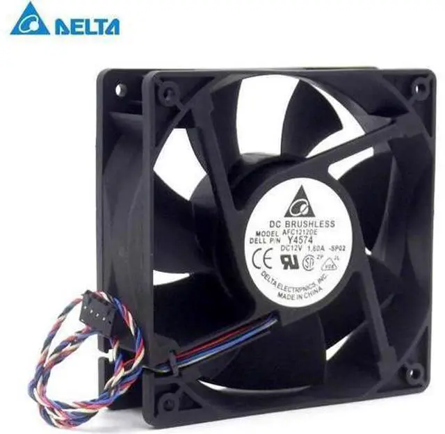 Main image of AFC1212DE 12038 12cm 120mm DC 12V 1.6A pwm ball fan thermostat inverter server cooling fan