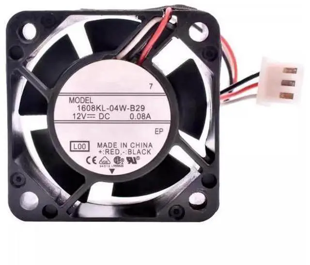 Main image of DC12V 0.08A 1608KL-04W-B29 4020 4cm 3-wire inverter cooling fan