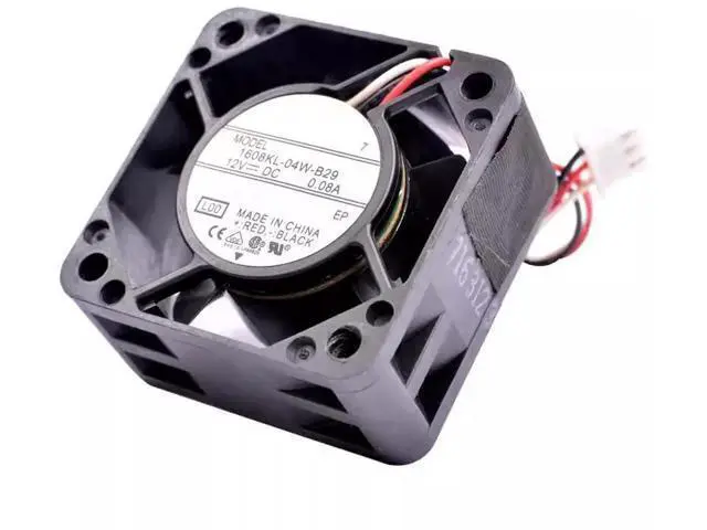 Alt view image 4 of 4 - DC12V 0.08A 1608KL-04W-B29 4020 4cm 3-wire inverter cooling fan