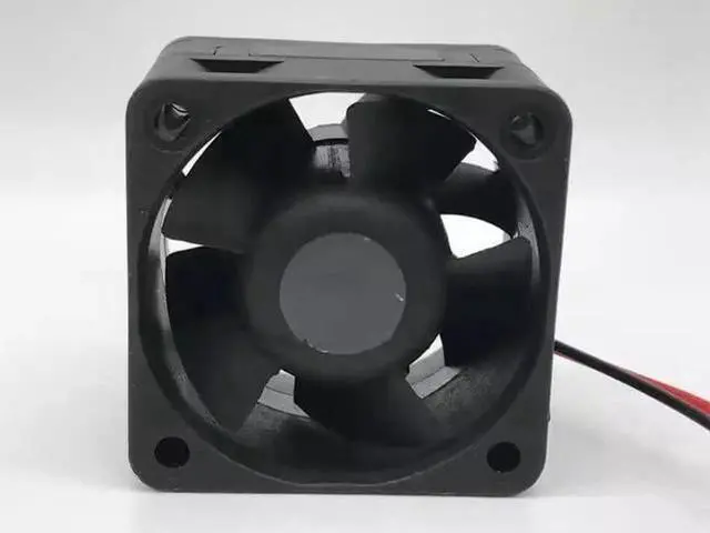Alt view image 3 of 3 - DC12V 2.6W PMD1204PQB2-A 4028 4cm 2-wire inverter cooling fan