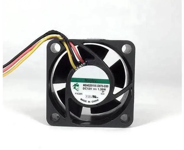 Main image of DC12V 1.38W MB40201VX-D070-G99 4020 4cm 3-wire magnetic bearing cooling fan