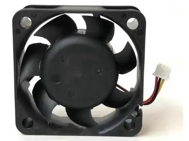 Alt view image 2 of 4 - DC12V 0.24A AFB0412VHB 4015 4cm 3-wire dual ball bearing chassis cooling fan
