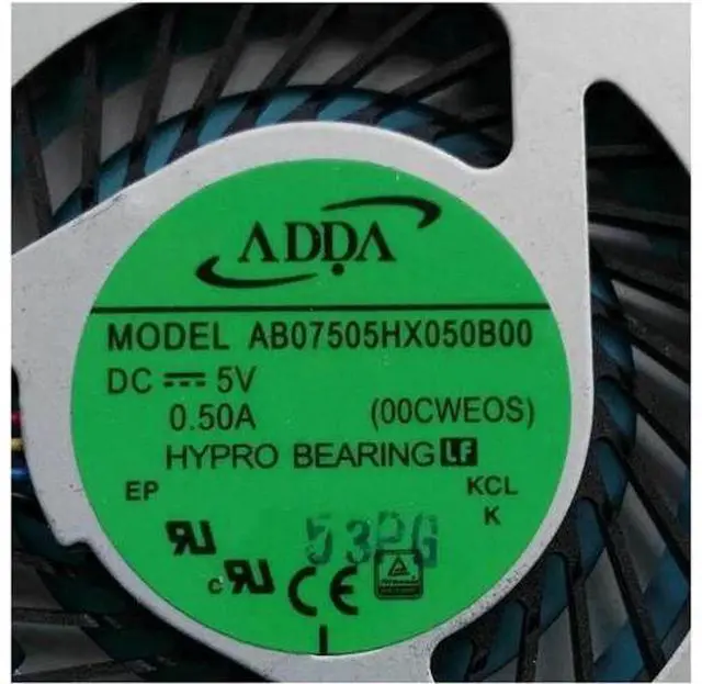 Alt view image 3 of 3 - W FAN For Toshiba Satellite P55W-C P55W-C5200D P55W-C5208X-4K P55W-C5204D P55W-C5210-4K CPU Cooling Fan cooler AB07505HX050B00