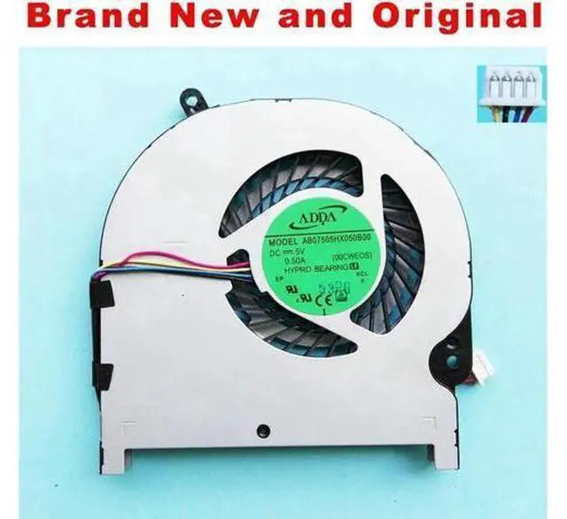 Main image of W FAN For Toshiba Satellite P55W-C P55W-C5200D P55W-C5208X-4K P55W-C5204D P55W-C5210-4K CPU Cooling Fan cooler AB07505HX050B00