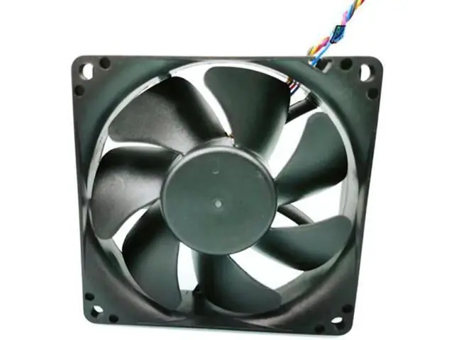Alt view image 4 of 4 - 80MM EFH-08E12W-IP02 DC12V 0.7A 4 Wires PWM 8CM Cooling Fan 80x25mm