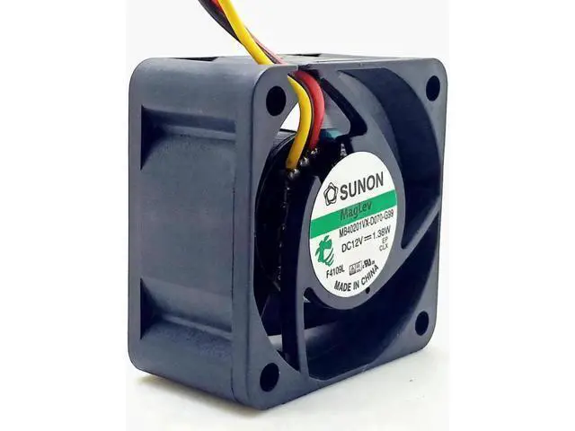 Alt view image 2 of 5 - 1pcs MB40201VX-D070-G99 Maglev Mute Fan 12V 1.38W 4020 4cm 40*40*20mm Speed Tach cooling Fan