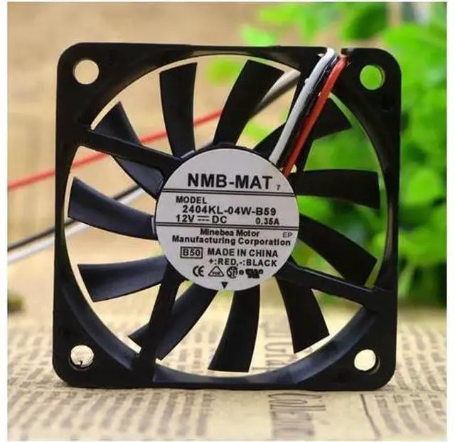 Alt view image 3 of 5 - 60106cm 2404kl-04w-b59 12V 0.35A 3 lines speed measuring fan cooling fan