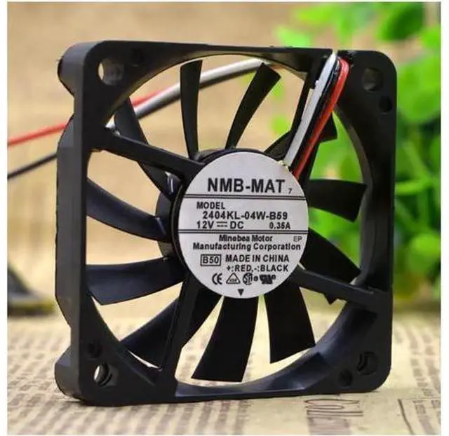 Alt view image 4 of 5 - 60106cm 2404kl-04w-b59 12V 0.35A 3 lines speed measuring fan cooling fan