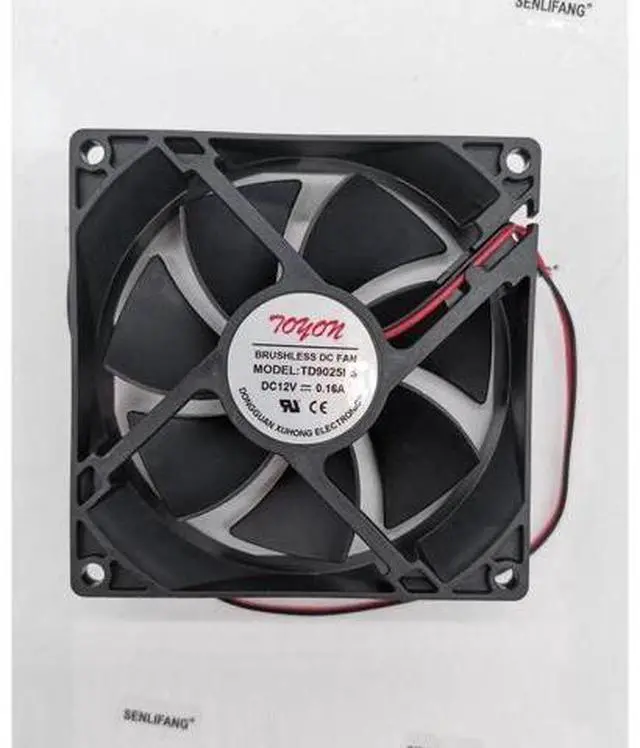Main image of 2pcs\/lot New original TD9025LS fan 2PIN 12V 0.16A 9CM 90*90*25MM Hydraulic quiet cooling fan
