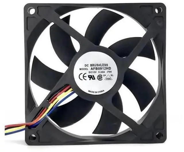 Main image of for AFB0912HD 9CM 9020 12V Silent PWM Dual Ball Chassis Power Supply Cooling Fan Fan