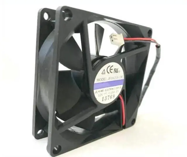 Alt view image 2 of 4 - Fan JF0825S1M DC12V 0.15A 80X80X25mm 2-Wire Cooling Fan 8025mm