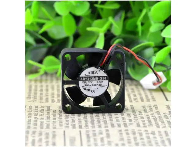 Alt view image 2 of 5 - ADDA 3CM Fan 3010 12V 0.12A AD0312MB-G50 3cm 2 lines Ball cooling fan
