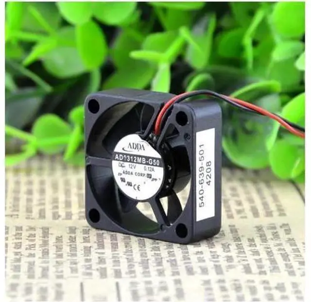 Main image of ADDA 3CM Fan 3010 12V 0.12A AD0312MB-G50 3cm 2 lines Ball cooling fan