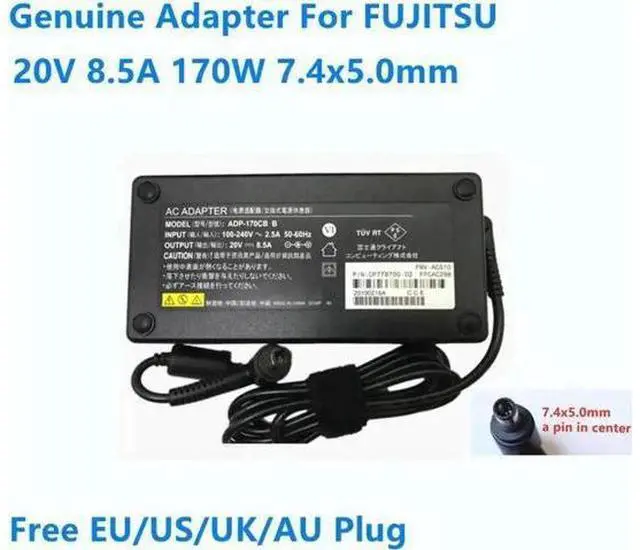 Main image of 20V 8.5A 170W 7.4x5.0mm ADP-170CB B Power Supply AC Adapter For FUJITSU Laptop Charger