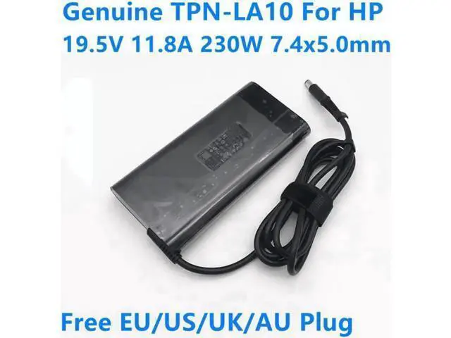 Alt view image 2 of 2 - TPN-LA10 19.5V 11.8A 230W TPN-DA12 AC Adapter For HP OMEN 17 8570W 925141-850 PA-1231-08HT Laptop Power Supply Charger