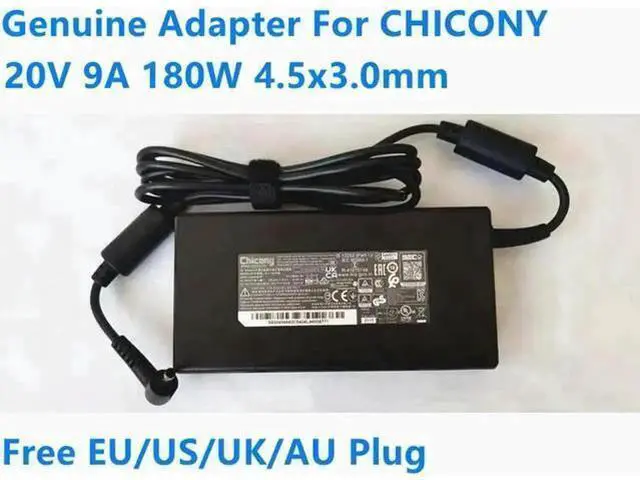 Main image of 20V 9A 180W A17-180P4B A180A063P Power Supply AC Adapter For GF66 GF75 CREATOR Z16 A11UET Laptop Charger