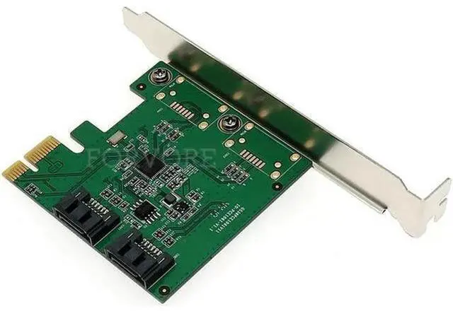 Main image of Raid Card 2 Ports SATA 6G PCI Express Controller Card PCI-e to SATA III 3.0 converter PCI low profile bracket SATA3.0