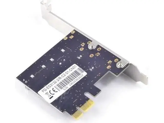 Alt view image 3 of 4 - PCIe to 2 Port SATA2.0 Raid Controller Card SIL3132 Chipset for Silicon RAID 0 1