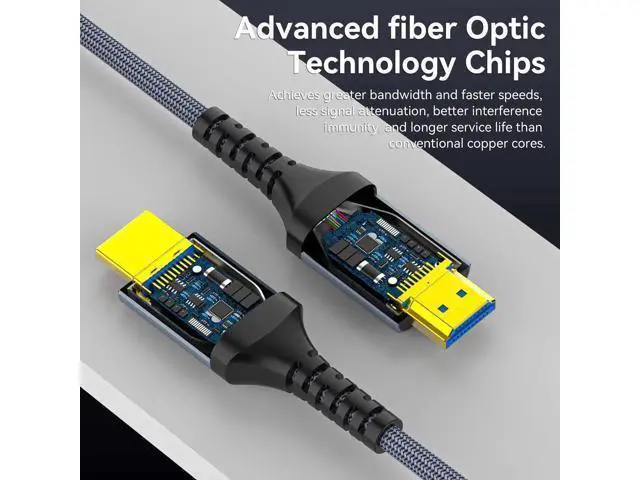 Alt view image 5 of 7 - 8K HDMI 2.1 Fiber(H134G) 30M