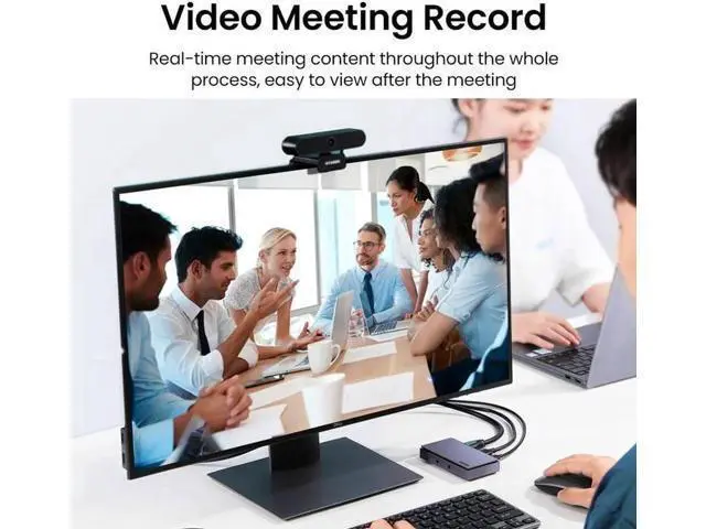 Alt view image 6 of 6 - Video Capture Card 4K HDMI to USB/USB-C HDMI Video Grabber Box for PS4 Switch Xbox Camera DVD Live Stream Record