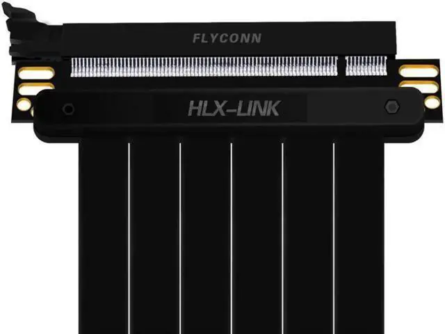 Alt view image 2 of 5 - 10-100CM High Speed PC Graphics Cards PCI Express Connector Cable Riser Card PCI-E 16X Flexible Cable Extension Port Adapter