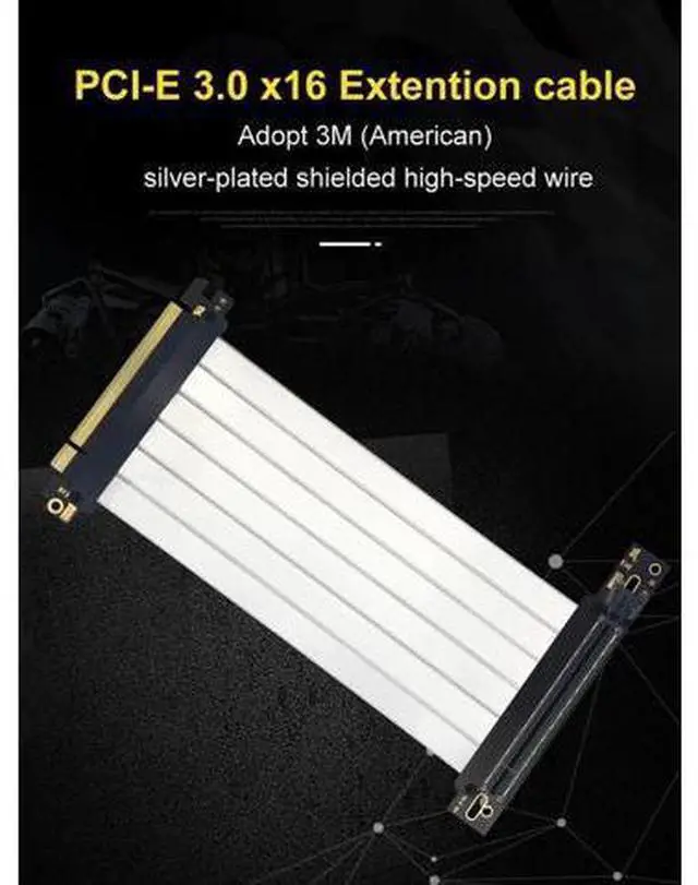 Main image of Express Riser Cable X16 10cm/25cm for High Speed Graphics Cards E Extender Connector