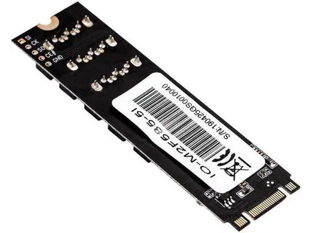 Alt view image 4 of 4 - 3.0 SSD M.2 NVME to 5 Ports 7Pin SATA 3.0 6G m2 pci express pci-e Adapter with SATA cable JMB585 Chip