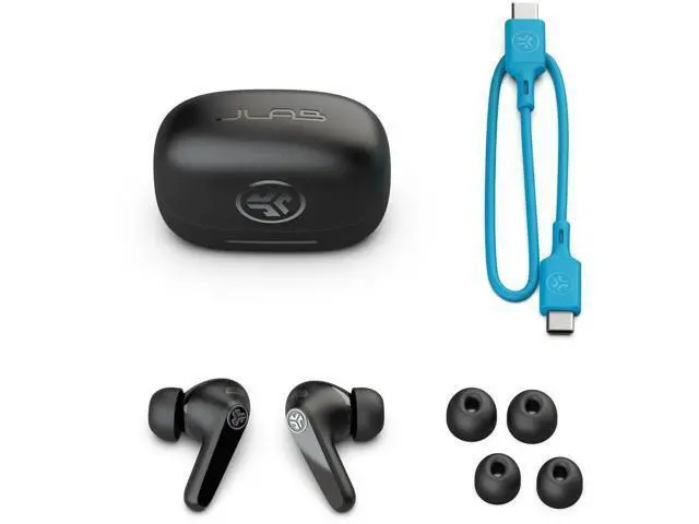 Alt view image 2 of 7 - JLab JBuds Pods ANC True Wireless Earbuds - Black