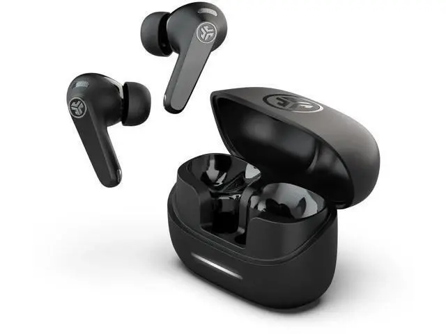 Alt view image 5 of 7 - JLab JBuds Pods ANC True Wireless Earbuds - Black