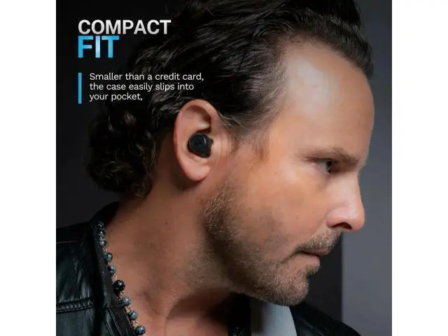 Alt view image 6 of 7 - JLab GO Pop Active Noise Cancelling True Wireless Earbuds, Charging Case, Teal Black