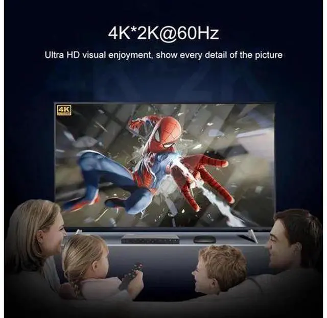 Alt view image 5 of 6 - 18G HDMI KVM Switcher 4 in 4 out USB 2.0 Output Ports Support Smart EDID Management and ARC Power Off Memory Function