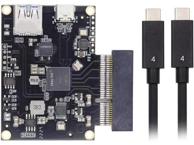 Main image of Aomoproing Type-C USB4 40Gbps to PCI-E SSD 4x Graphics Card Converter Cable USB4.0 40Gbps JHL7440 Chipset