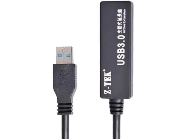 Alt view image 2 of 4 - USB3.0 Active Extension Up to 5Gbps Cable usb 3.0 extend cable with power supply