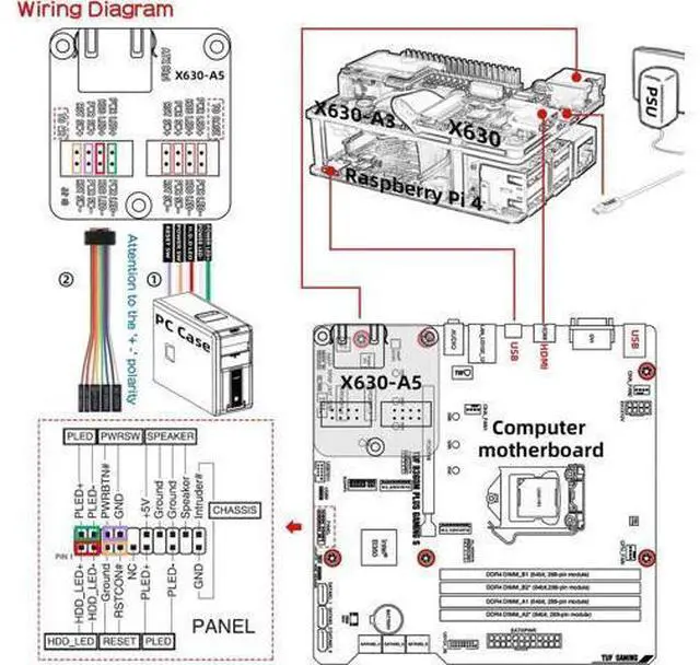 Alt view image 5 of 6 - Pi based KVM over IP PiKVM-A3 with Power Adapter USB-C 5V 4A for Raspberry Pi 4B