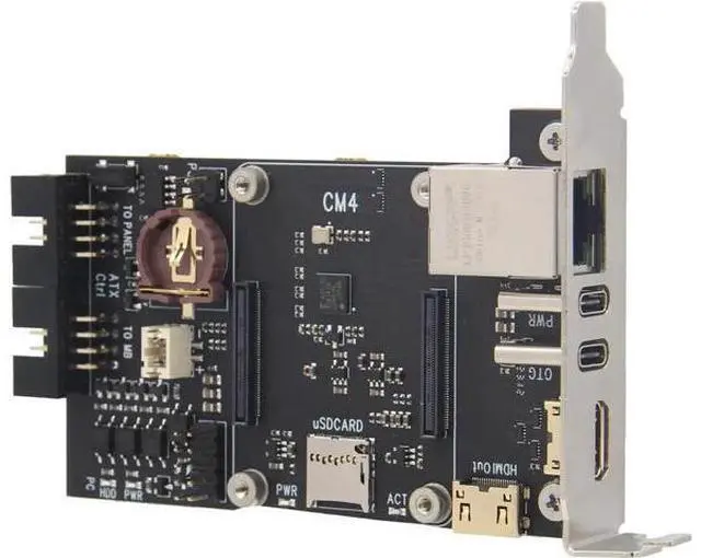 Main image of X650 KVM Over IP HDMI to CSI-2 Shield for Raspberry Pi CM4 Compatible with PiKVM V3 HAT