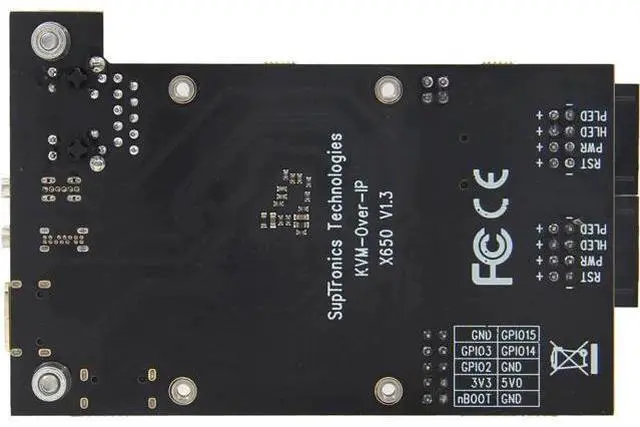Alt view image 3 of 6 - X650 KVM Over IP HDMI to CSI-2 Shield for Raspberry Pi CM4 Compatible with PiKVM V3 HAT