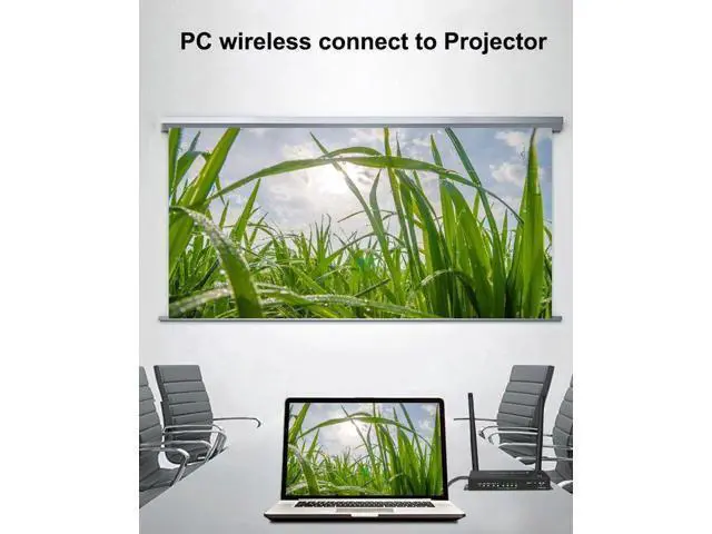 Alt view image 2 of 6 - 1080p 4K Wireless Transmission Display Adapter USB KVM HDMI Extender PC To TV Monitor Audio Video Transmitter and Receiver 100m