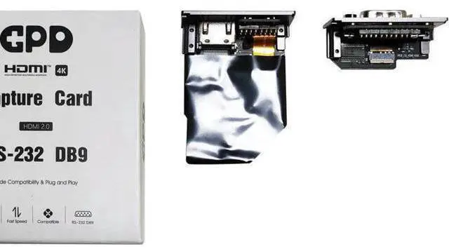 Alt view image 5 of 5 - GPD Pocket 3 KVM & RS-232 Expansion Module for GPD Pocket 3 Mini Laptop