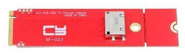 Main image of xiwai PCI-E 3.0 PCI-Express 4.0 NVME M.2 M-Key to Oculink SFF-8612 SFF-8611 Host Adapter for PCIe U.2 eGPU SSD 2260 2280
