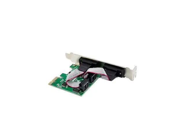 Alt view image 5 of 5 - X-MEDIA XM-PEX-2S PCI-E 2-Port Dual DB9 Serial / RS232 Port PCI Express (PCIe x1) Adapter Card - WCH382L Chipset - 16C550/16C552/16C554 and 16C750 UART